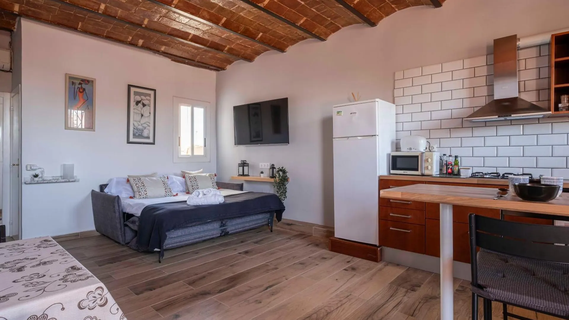 Atico Con Terraza Plz. Espana / Fira Barcelona Apartment